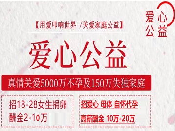 洛浦捐卵助孕生子 爱心志愿者招募